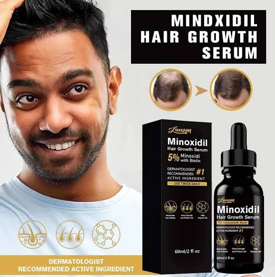 5% Minoxidil for Men Women Hair Growth, Hair Growth minoxidil for men beard Regrowth Treatments, Extra Strength Minoxidil Hair Oil for Thicker Longer Fuller Healthier Hair, US Cetifications