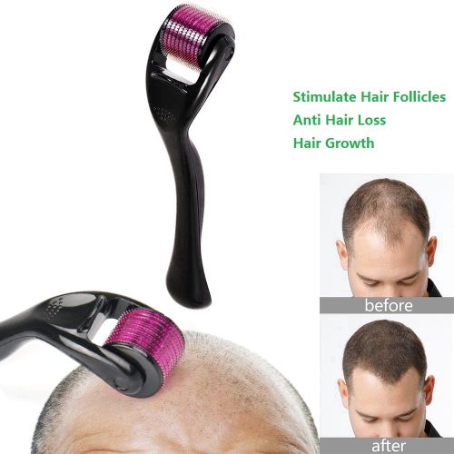 Derma Roller Micro Needle for Hair, Beard Growth and Facial Skin Therapy