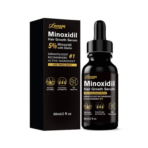 5% Minoxidil for Men Women Hair Growth, Hair Growth minoxidil for men beard Regrowth Treatments, Extra Strength Minoxidil Hair Oil for Thicker Longer Fuller Healthier Hair, US Cetifications