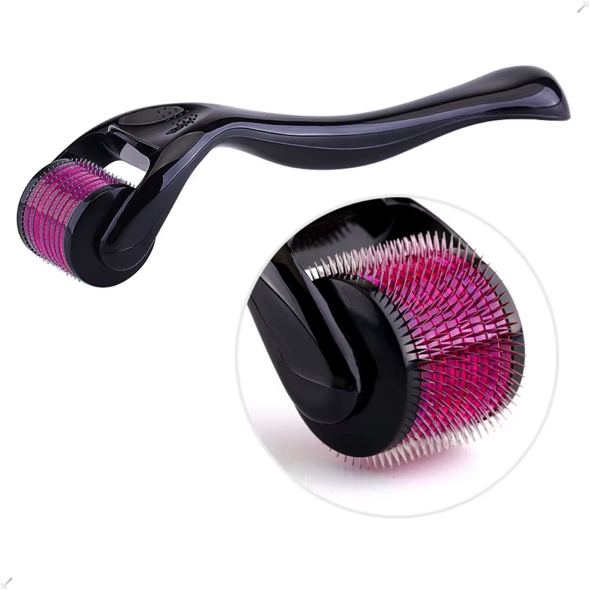 Derma Roller Micro Needle for Hair, Beard Growth and Facial Skin Therapy