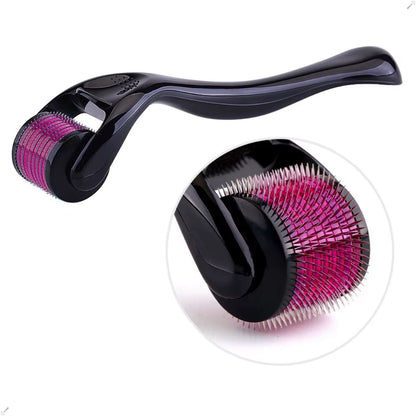 Derma Roller Micro Needle for Hair, Beard Growth and Facial Skin Therapy